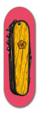 Swiss Knife - yellowood fingerboard fingerskate
