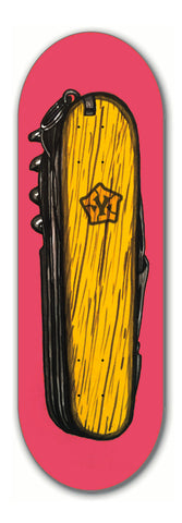 Swiss Knife - yellowood fingerboard fingerskate