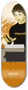 BRODY DAVIS - yellowood fingerboard fingerskate