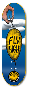Fly high - yellowood fingerboard fingerskate