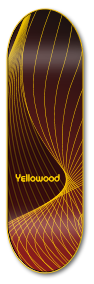 Wireframe II - yellowood fingerboard fingerskate
