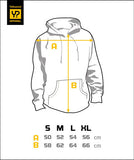 hoodie logo navy - yellowood fingerboard fingerskate