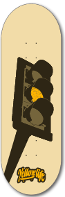 traffic - yellowood fingerboard fingerskate