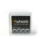 Ywheels Y3 DualW 65D Graphic checkers - yellowood fingerboard fingerskate